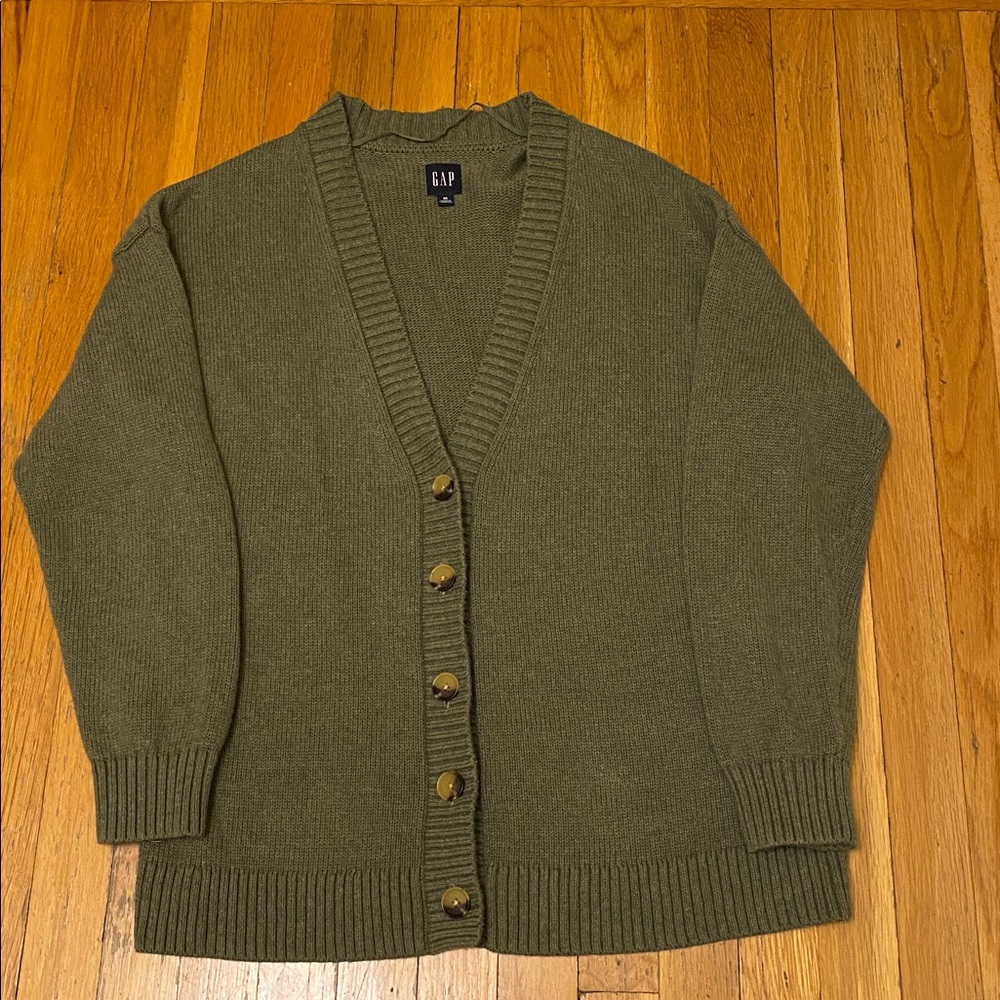GAP Boyfriend Cotton Cardigan M